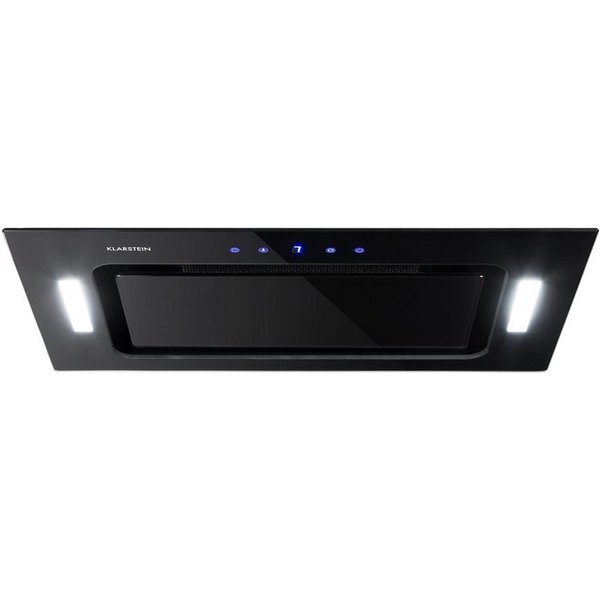 Klarstein Deckenhaube Hektor Serie HEKTOR Einbau-Dunstabzug 530 m³/h Touch LED Aluminium-Filter Timer Einbau-Dunstabzug Hängeschrank mit 530 m³/h & Drehregler 6