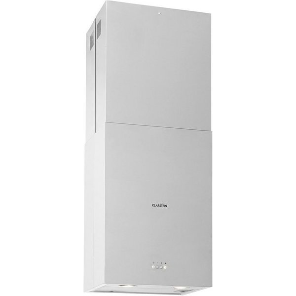 Klarstein Deckenhaube Structura Inselabzugshaube Abluft 624 m³/h max. LED-Licht Edelstahl