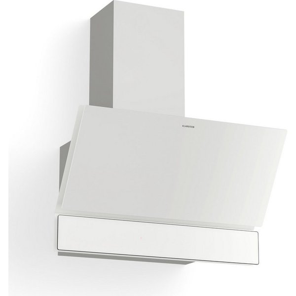 Klarstein Deckenhaube Velaire Angeled Dunstabzugshaube Head free Umluft Abluft Touch LED Weiss