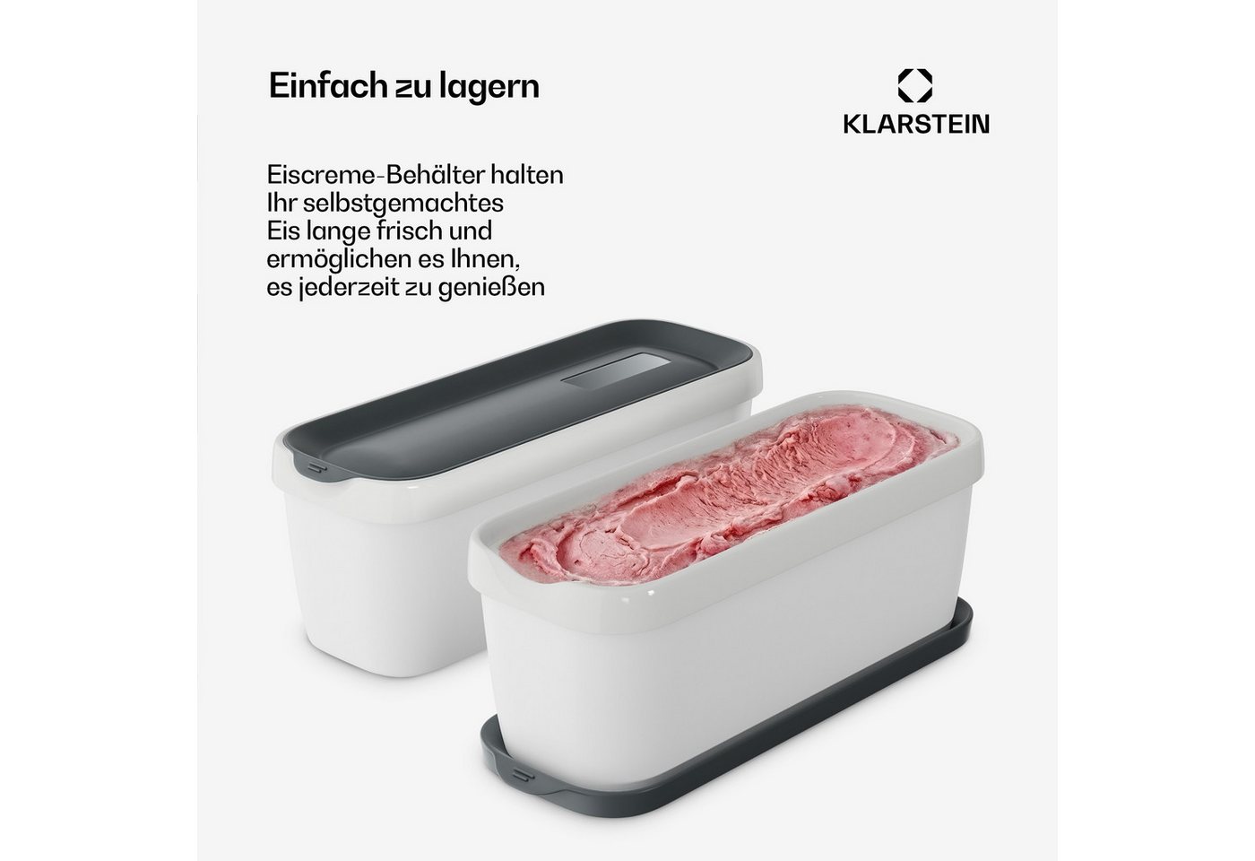 Klarstein Eismaschine FrostFusion Evo – Bild 3 von 5