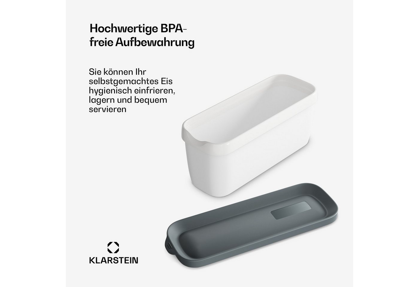Klarstein Eismaschine FrostFusion Evo – Bild 5 von 5
