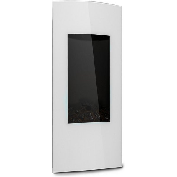 Klarstein Elektrokamin Lamington, elektrischer Kamin Heizfunktion elektrischer Kaminofen Elektrokamin