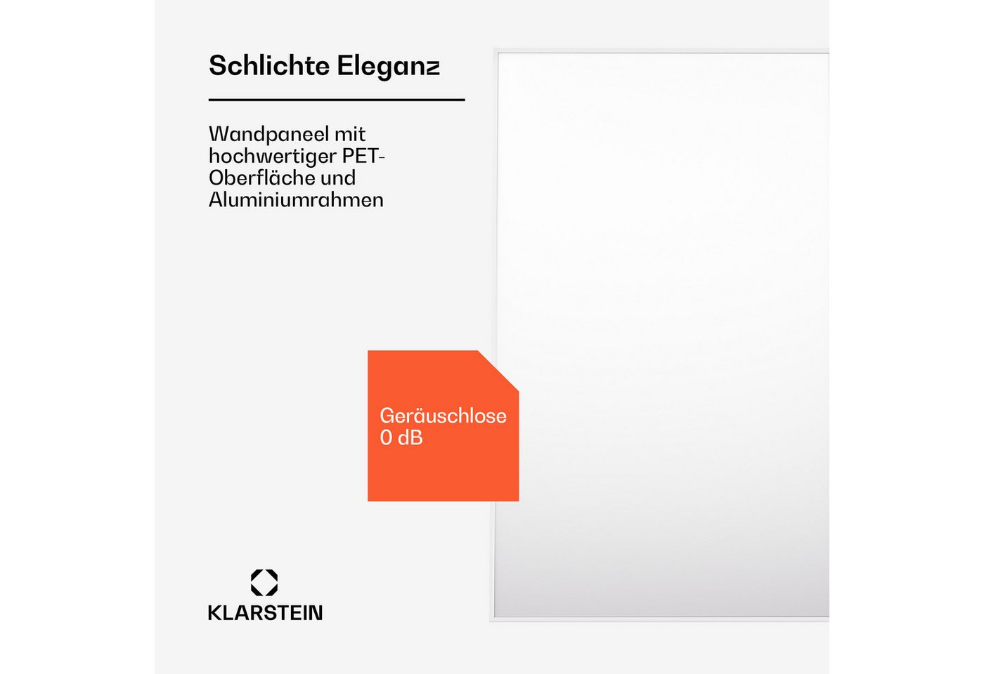 Klarstein Heizkörper Wonderwall 60, elektrische Infrarotheizung mit Thermostat Bild elektrische Heizung – Bild 4 von 5