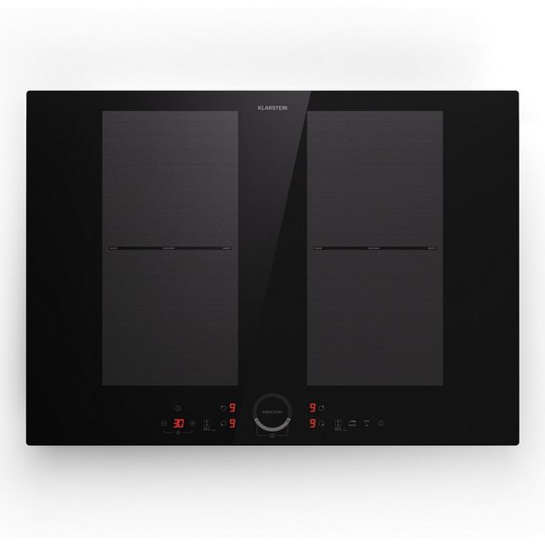 Klarstein Induktions-Kochfeld Delicatessa 70 Flex 10045602, Kochfelder Induktion Hob Flex 4 Zonen 7000 W