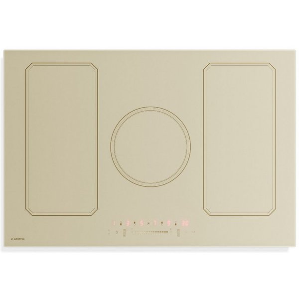 Klarstein Induktions-Kochfeld Victoria 10047618, Induktionskochfeld 5 Kochzonen Retro-Ästhetik 11500W 77 cm