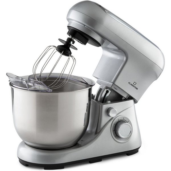 Klarstein Küchenmaschine, 1300 W, 5 l Schüssel, Knetmaschine Teigmaschine Teigknetmaschine Rührmaschine Standmixer