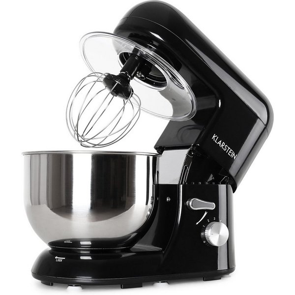 Klarstein Küchenmaschine, 1800 W, 5.2 l Schüssel, Knetmaschine Teigmaschine Teigknetmaschine Rührmaschine Standmixer