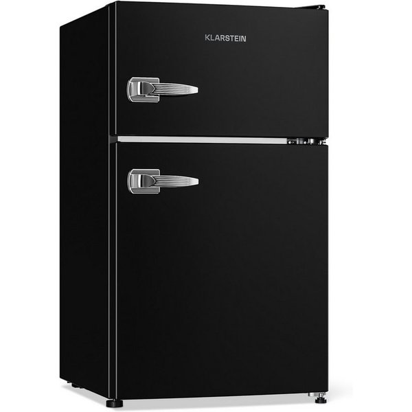 Klarstein Kühl-/Gefrierkombination 10045924, 84.5 cm hoch, 47 cm breit, Kühl-Gefrierschrank Mini Fridge Haus Getränkekühlschrank