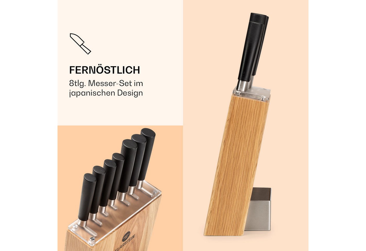Klarstein Messer-Set Kitano – Bild 3 von 5