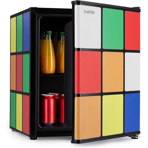 Klarstein Table Top Kühlschrank 10046050, 51.5 cm hoch, 43 cm breit, Bier Hausbar Getränkekühlschrank Hotel Mini Fridge
