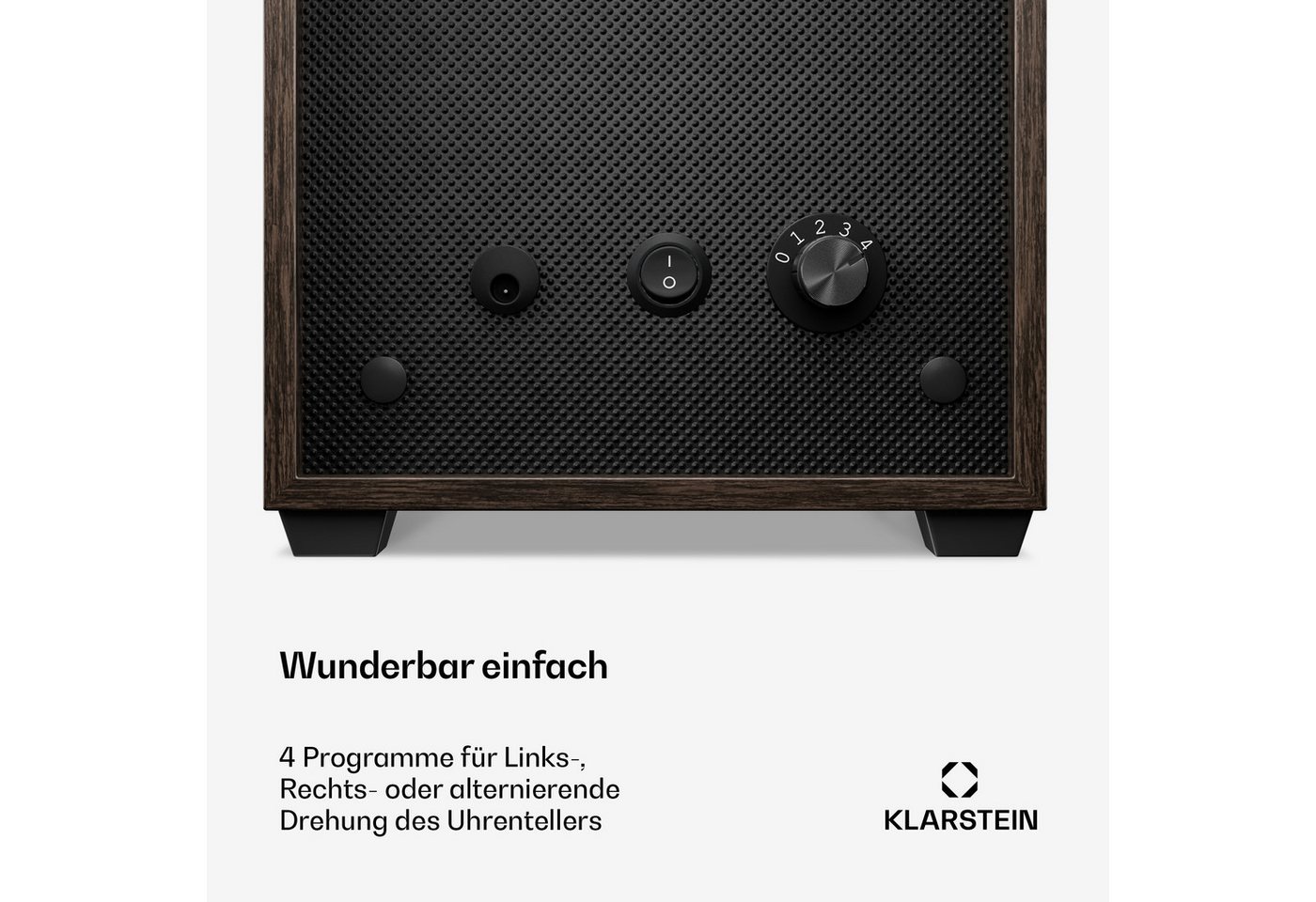Klarstein Uhrenbeweger Brienz 1, Uhrenboxen Uhrenkasten 1 Uhr Uhrenbeweger Schmuckfach – Bild 5 von 5