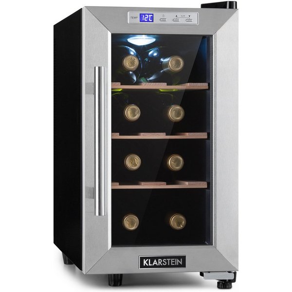 Klarstein Weinkühlschrank Reserva 8 Uno, für 8 Standardflaschen á 0,75l
