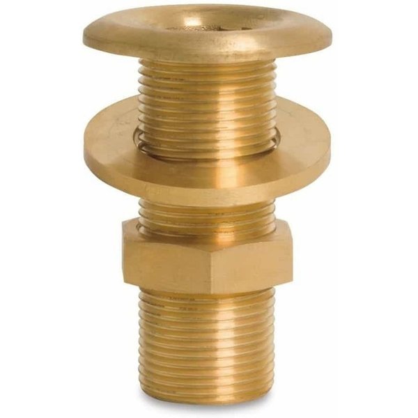 KLASEBO® Gewindefitting Messingfitting, Gewindefitting, Boni, Durchgangsverschraubung 3/8", AG, Sanitär, Heizung