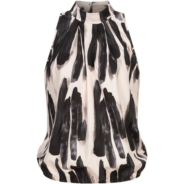 CLOUD 5IVE Klassische Bluse CLOUD 5IVE Damen Cloud5ive Damen Choker Top mit Abstrakt Print