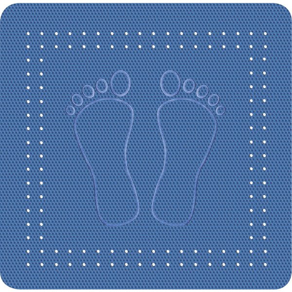 Kleine Wolke Badaccessoire-Set Duscheinlage "Foot", Uni