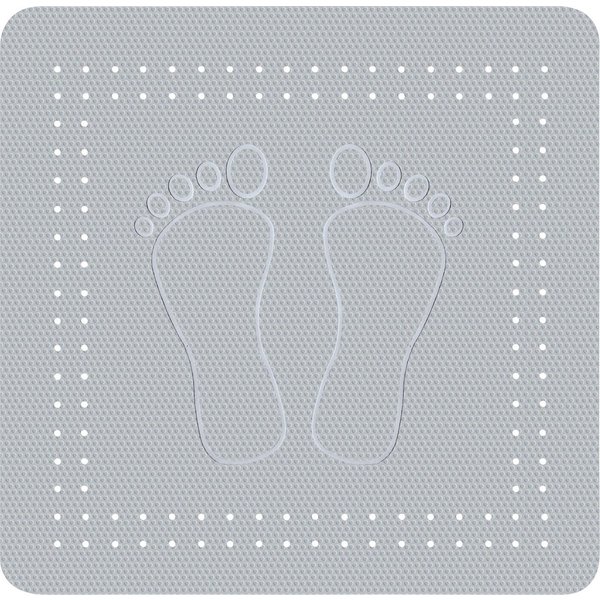Kleine Wolke Badaccessoire-Set Duscheinlage "Foot", Uni