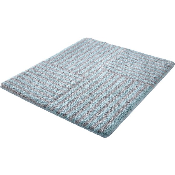 Kleine Wolke Badematte Chelsea, Badvorleger, Badezimmer Teppich, Höhe 20 mm, rutschhemmend beschichtet, fußbodenheizungsgeeignet, Polyester, rechteckig, Badtepp