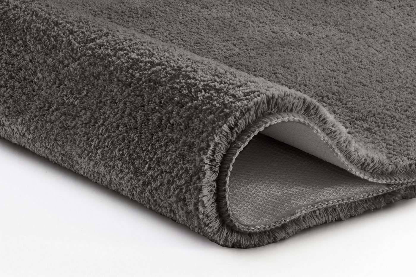 Kleine Wolke Badematte Marco, Badvorleger, Badezimmer Teppich, Höhe 20 mm, rutschhemmend beschichtet, fußbodenheizungsgeeignet, Polyester, rechteckig, Badteppic – Bild 5 von 5