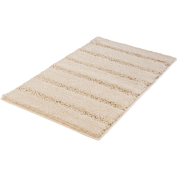 Kleine Wolke Badematte Monrovia, Badvorleger, Badezimmer Teppich, Höhe 23 mm, rutschhemmend beschichtet, fußbodenheizungsgeeignet, Kunstfaser, quadratisch, Badt