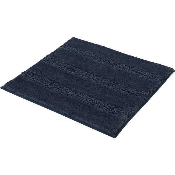 Kleine Wolke Badematte Monrovia, Badvorleger, Badezimmer Teppich, Höhe 23 mm, rutschhemmend beschichtet, fußbodenheizungsgeeignet, Kunstfaser, quadratisch, Badt