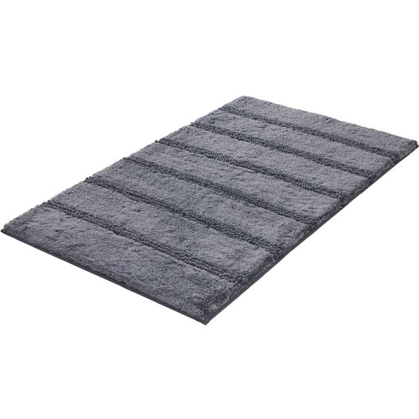 Kleine Wolke Badematte Monrovia, Badvorleger, Badezimmer Teppich, Höhe 23 mm, rutschhemmend beschichtet, fußbodenheizungsgeeignet, Kunstfaser, rechteckig, Badte