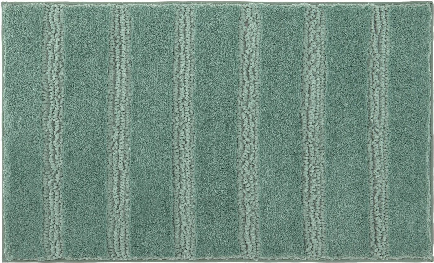 Kleine Wolke Badematte Monrovia, Badvorleger, Badezimmer Teppich, Höhe 23 mm, rutschhemmend beschichtet, fußbodenheizungsgeeignet, Kunstfaser, quadratisch, Badt – Bild 3 von 4