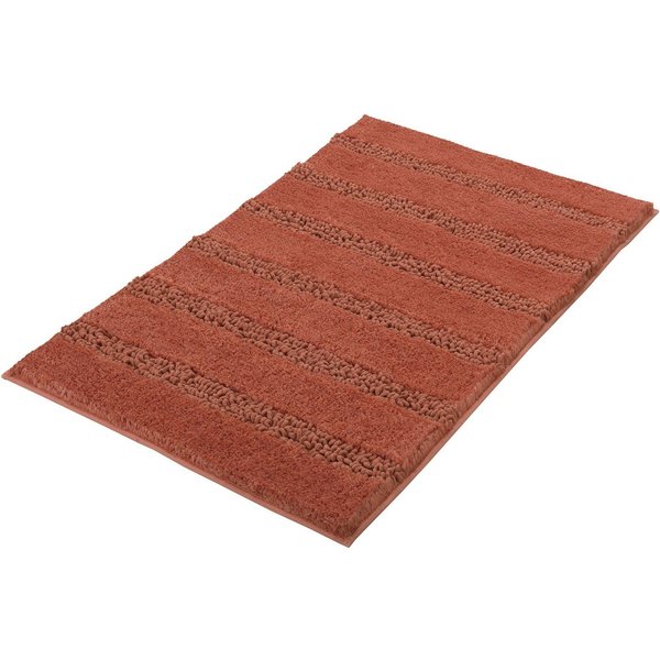 Kleine Wolke Badematte Monrovia, Badvorleger, Badezimmer Teppich, Höhe 23 mm, rutschhemmend beschichtet, fußbodenheizungsgeeignet, Kunstfaser, rechteckig, Badte