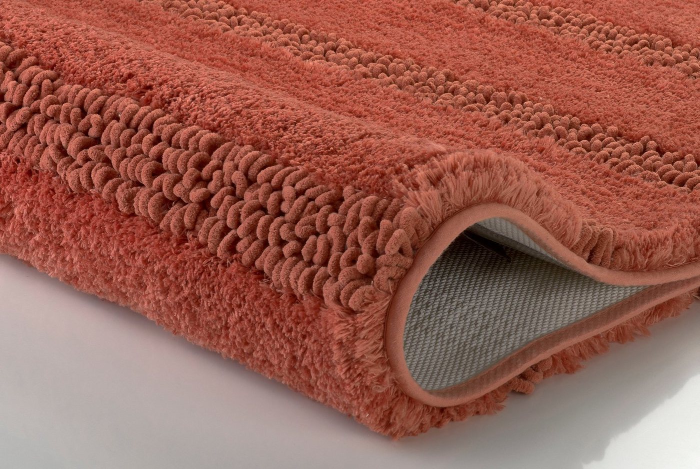 Kleine Wolke Badematte Monrovia, Badvorleger, Badezimmer Teppich, Höhe 23 mm, rutschhemmend beschichtet, fußbodenheizungsgeeignet, Kunstfaser, rechteckig, Badte – Bild 5 von 5