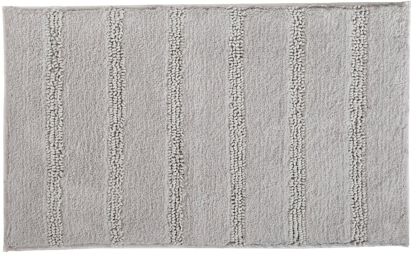 Kleine Wolke Badematte Monrovia, Badvorleger, Badezimmer Teppich, Höhe 23 mm, rutschhemmend beschichtet, fußbodenheizungsgeeignet, Kunstfaser, quadratisch, Badt – Bild 3 von 5