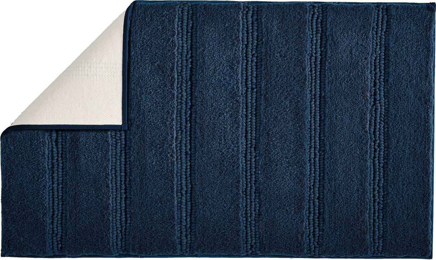 Kleine Wolke Badematte Monrovia, Badvorleger, Badezimmer Teppich, Höhe 23 mm, rutschhemmend beschichtet, fußbodenheizungsgeeignet, Kunstfaser, rechteckig, Badte – Bild 2 von 5