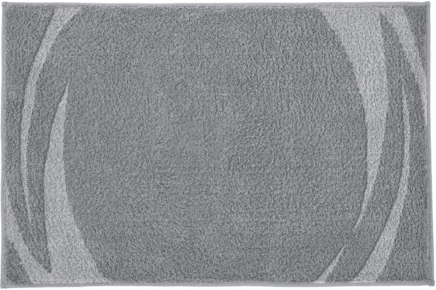 Kleine Wolke Badematte »Mystic«, Badvorleger, Badezimmer Teppich, Höhe 25 mm, rutschhemmend beschichtet, fußbodenheizungsgeeignet, Polyacryl, rund, Badteppich,  – Bild 3 von 3
