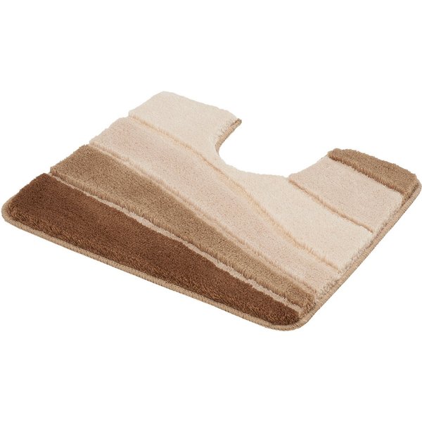 Kleine Wolke Badematte Ocean, Badvorleger, Badezimmer Teppich, Höhe 21 mm, rutschhemmend beschichtet, fußbodenheizungsgeeignet, Kunstfaser, Badteppich, Wellen D