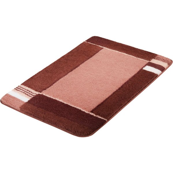 Kleine Wolke Badematte Padova, Badvorleger, Badezimmer Teppich, Höhe 20 mm, rutschhemmend beschichtet, fußbodenheizungsgeeignet, Kunstfaser, Badteppich, moderne