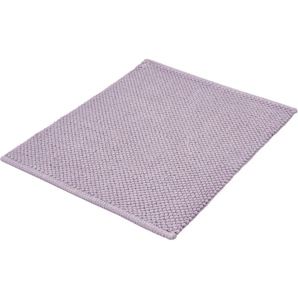 Kleine Wolke Badematte Punto, Badvorleger, Badezimmer Teppich, Höhe 5 mm, rutschhemmend beschichtet, fußbodenheizungsgeeignet, Baumwolle, rechteckig, Badteppich