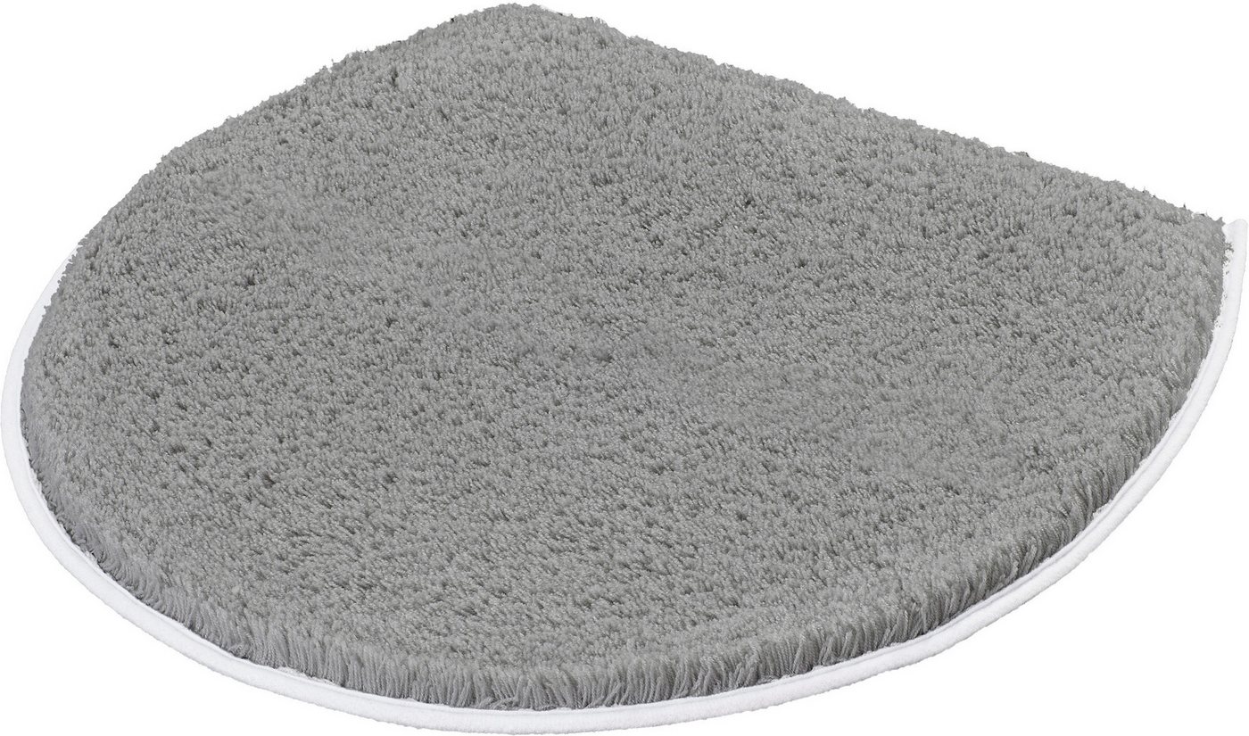 Kleine Wolke Badematte RELAX, Badvorleger, Badezimmer Teppich, Höhe 30 mm, rutschhemmend beschichtet, fußbodenheizungsgeeignet, Polyacryl, WC-Deckelbezug, WC-De – Bild 2 von 4