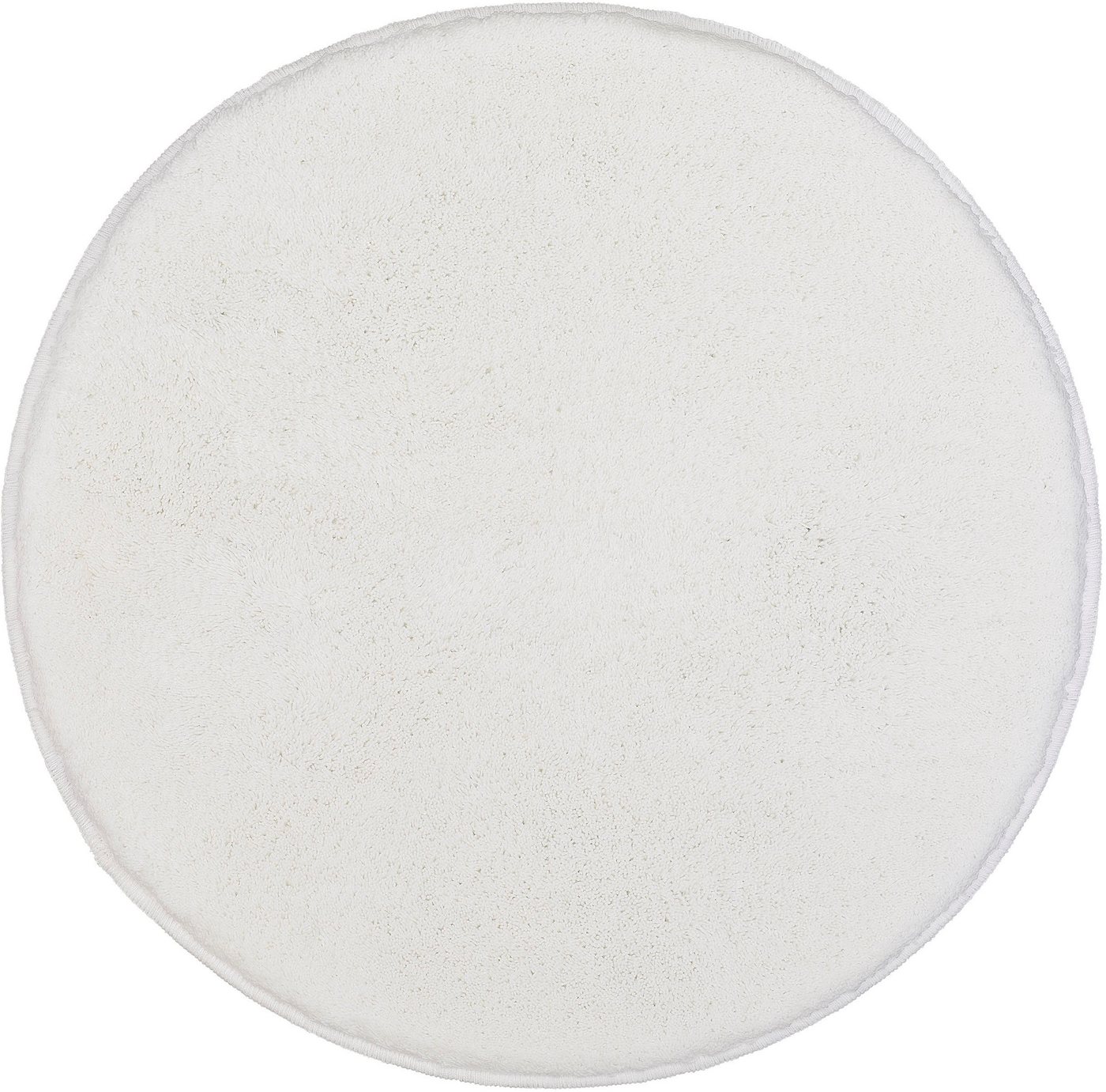 Kleine Wolke Badematte RELAX, Badvorleger, Badezimmer Teppich, Höhe 30 mm, rutschhemmend beschichtet, fußbodenheizungsgeeignet, Polyacryl, rund, Badteppich, mel – Bild 3 von 5