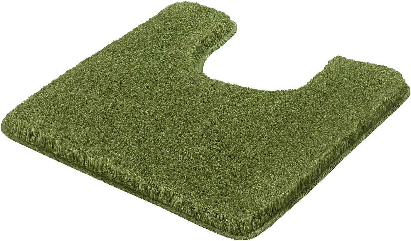 Kleine Wolke Badematte RELAX, Badvorleger, Badezimmer Teppich, Höhe 30 mm, rutschhemmend beschichtet, fußbodenheizungsgeeignet, Polyacryl, quadratisch, WC Vorle – Bild 2 von 4