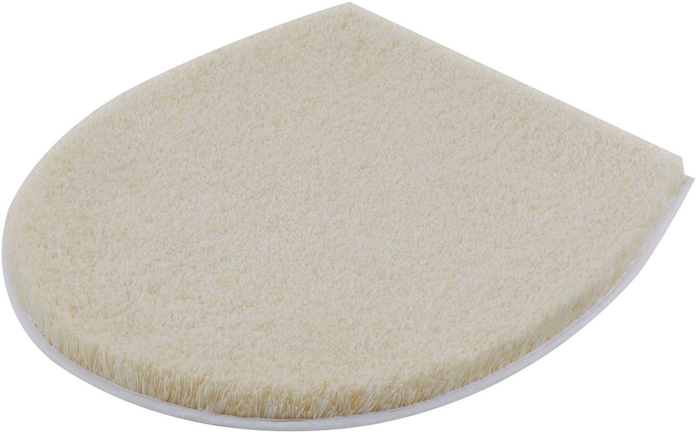 Kleine Wolke Badematte RELAX, Badvorleger, Badezimmer Teppich, Höhe 30 mm, rutschhemmend beschichtet, fußbodenheizungsgeeignet, Polyacryl, WC-Deckelbezug, WC-De – Bild 2 von 3