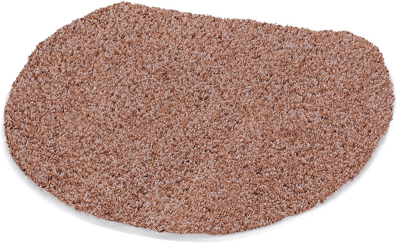 Kleine Wolke Badematte RELAX, Badvorleger, Badezimmer Teppich, Höhe 30 mm, rutschhemmend beschichtet, fußbodenheizungsgeeignet, Polyacryl, WC-Deckelbezug, WC-De – Bild 2 von 4