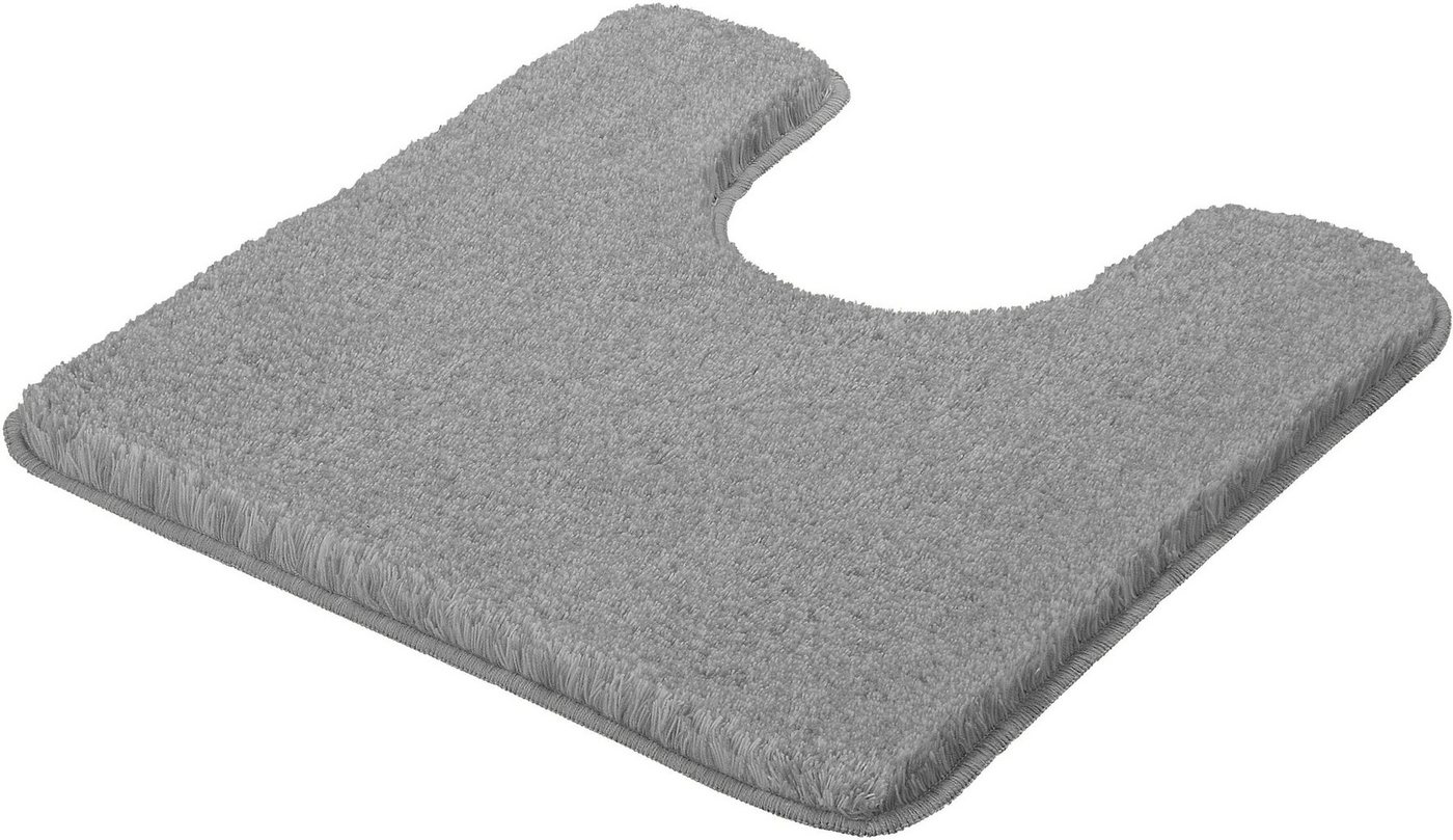 Kleine Wolke Badematte RELAX, Badvorleger, Badezimmer Teppich, Höhe 30 mm, rutschhemmend beschichtet, fußbodenheizungsgeeignet, Polyacryl, quadratisch, WC Vorle – Bild 2 von 5