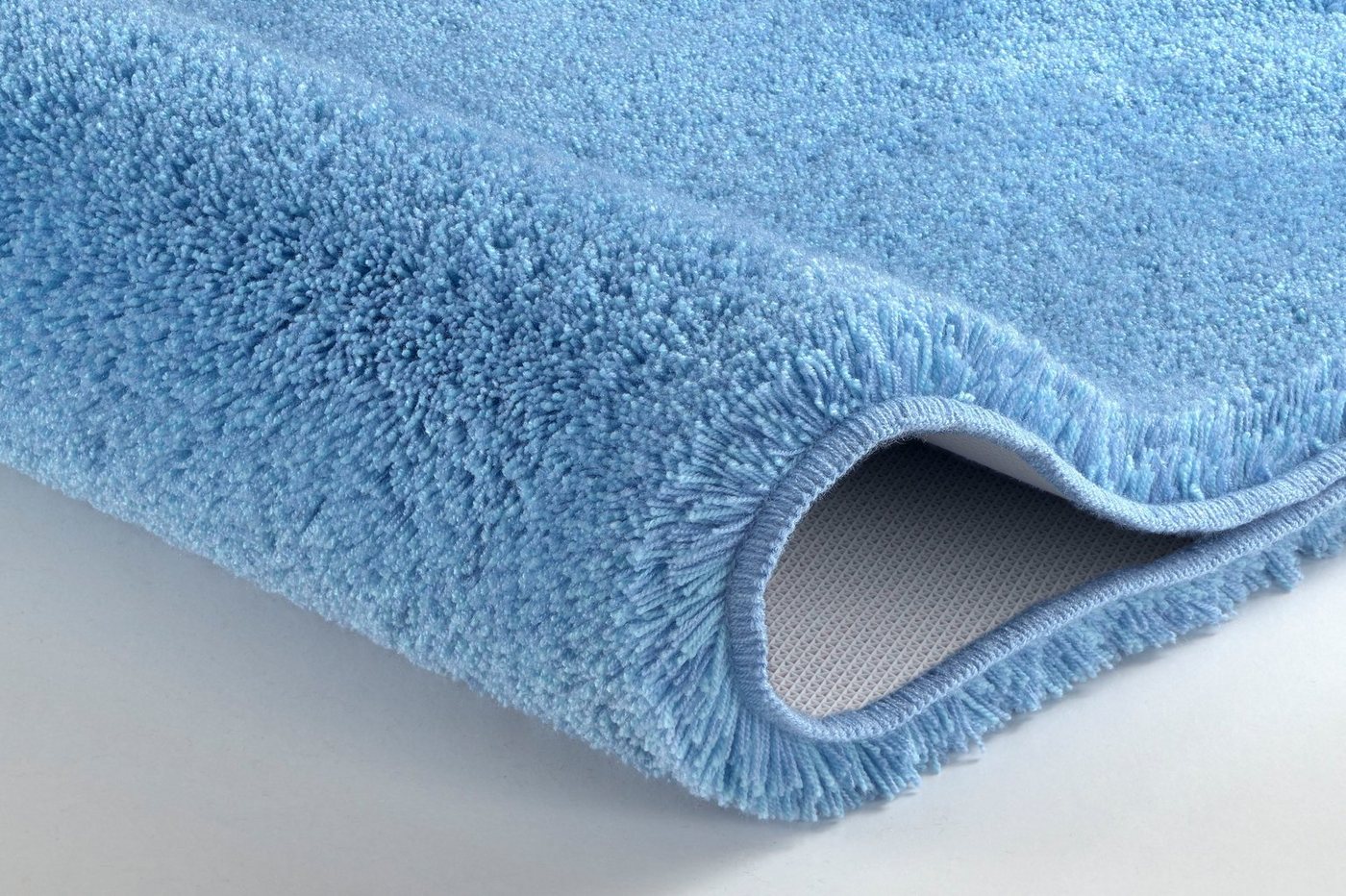 Kleine Wolke Badematte RELAX, Badvorleger, Badezimmer Teppich, Höhe 30 mm, rutschhemmend beschichtet, fußbodenheizungsgeeignet, Polyacryl, rechteckig, WC Vorleg – Bild 4 von 5