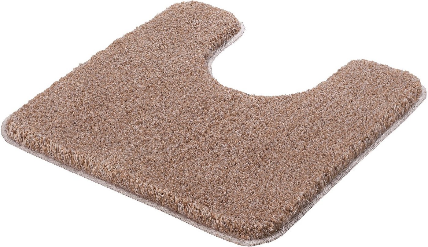 Kleine Wolke Badematte RELAX, Badvorleger, Badezimmer Teppich, Höhe 30 mm, rutschhemmend beschichtet, fußbodenheizungsgeeignet, Polyacryl, quadratisch, WC Vorle – Bild 2 von 5
