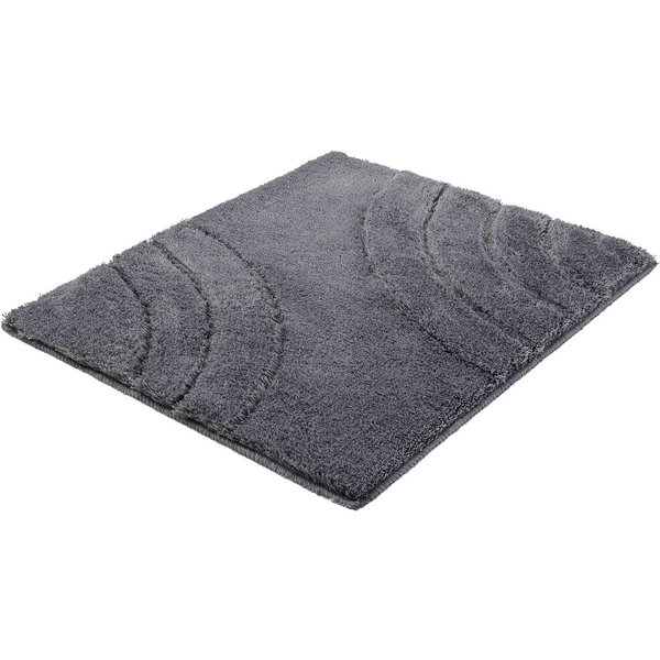 Kleine Wolke Badematte »Saturn«, Badvorleger, Badezimmer Teppich, Höhe 25 mm, rutschhemmend beschichtet, fußbodenheizungsgeeignet, Polyacryl, rechteckig, Badtep