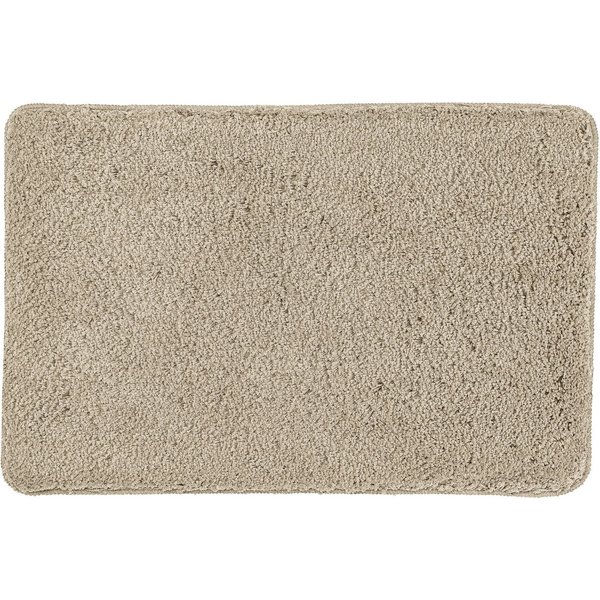 Kleine Wolke Badematte »Scott«, Badvorleger, Badezimmer Teppich, Höhe 12 mm, rutschhemmend beschichtet, fußbodenheizungsgeeignet, Polyester, rechteckig, Badtepp