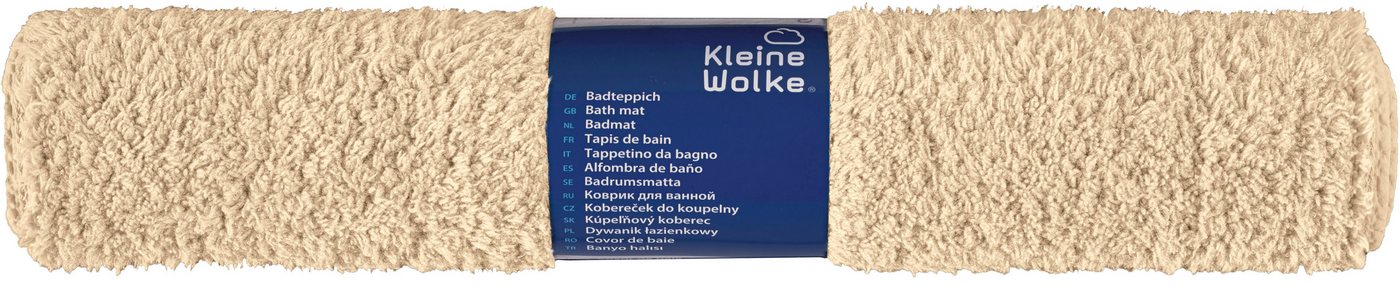 Kleine Wolke Badematte »Scott«, Badvorleger, Badezimmer Teppich, Höhe 12 mm, rutschhemmend beschichtet, fußbodenheizungsgeeignet, Polyester, rechteckig, Badtepp – Bild 2 von 2