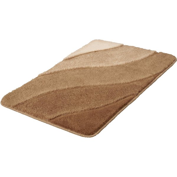 Kleine Wolke Badematte Serenade, Badvorleger, Badezimmer Teppich, Höhe 20 mm, rutschhemmend beschichtet, fußbodenheizungsgeeignet, Kunstfaser, rechteckig, Badte