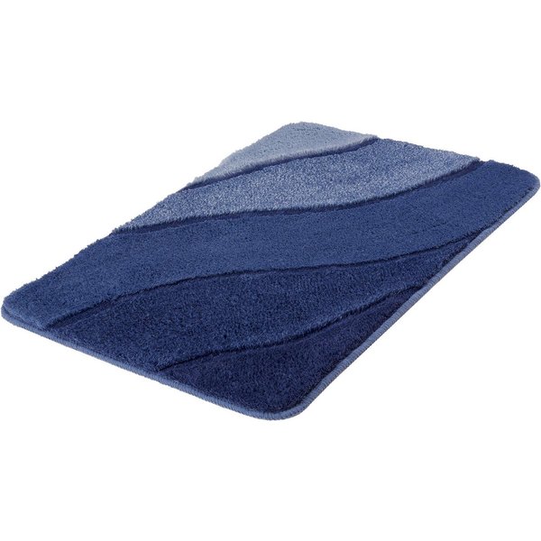 Kleine Wolke Badematte Serenade, Badvorleger, Badezimmer Teppich, Höhe 20 mm, rutschhemmend beschichtet, fußbodenheizungsgeeignet, Kunstfaser, rechteckig, Badte