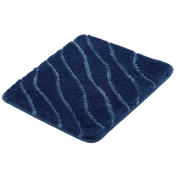 Kleine Wolke Badematte Tram, Badvorleger, Badezimmer Teppich, Höhe 20 mm, rutschhemmend beschichtet, fußbodenheizungsgeeignet, Polyacryl, rechteckig, Badteppich