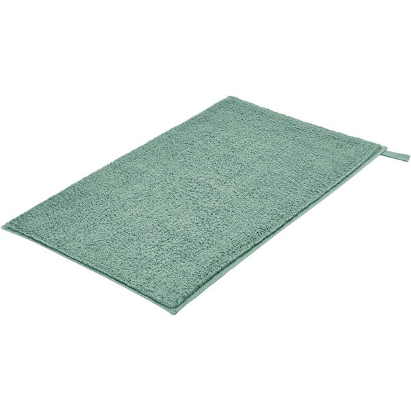 Kleine Wolke Badematte Vita, Badvorleger, Badezimmer Teppich, Höhe 12 mm, rutschhemmend beschichtet, fußbodenheizungsgeeignet, Baumwolle, rechteckig, Badteppich