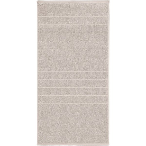 Kleine Wolke Duschtuch Via, Größe 70/140 cm, Frottier (1-St), Uni Farben, gestreift